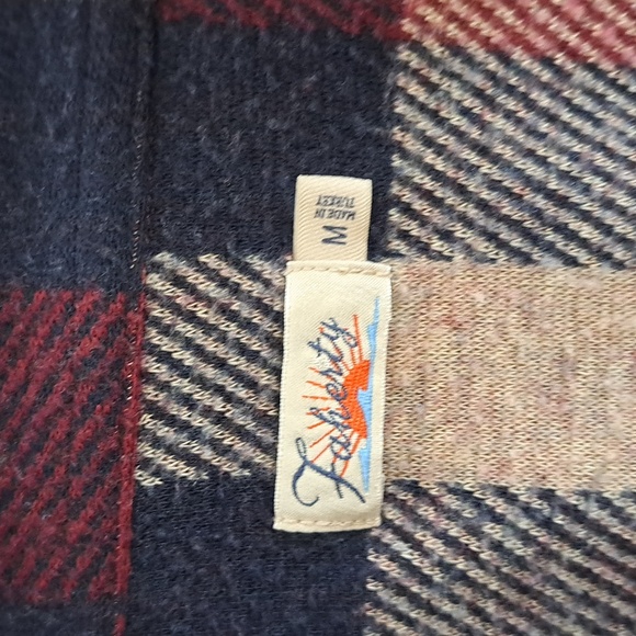 Faherty Womens Legend Plaid Sweater Button Down Stretch Shirt S-M - Picture 7 of 8